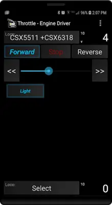 Engine Driver Throttle android App screenshot 4