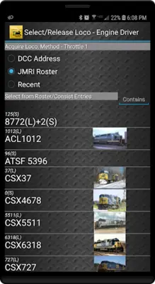 Engine Driver Throttle android App screenshot 5